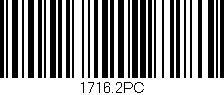 Código de barras (EAN, GTIN, SKU, ISBN): '1716.2PC'
