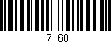 Código de barras (EAN, GTIN, SKU, ISBN): '17160'
