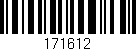 Código de barras (EAN, GTIN, SKU, ISBN): '171612'