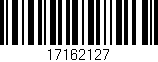 Código de barras (EAN, GTIN, SKU, ISBN): '17162127'