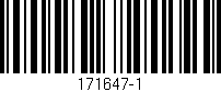 Código de barras (EAN, GTIN, SKU, ISBN): '171647-1'