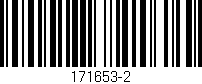 Código de barras (EAN, GTIN, SKU, ISBN): '171653-2'