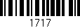 Código de barras (EAN, GTIN, SKU, ISBN): '1717'