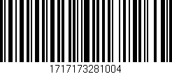 Código de barras (EAN, GTIN, SKU, ISBN): '1717173281004'