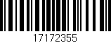 Código de barras (EAN, GTIN, SKU, ISBN): '17172355'