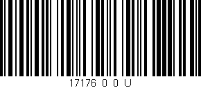 Código de barras (EAN, GTIN, SKU, ISBN): '17176_0_0_U'