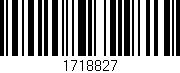 Código de barras (EAN, GTIN, SKU, ISBN): '1718827'