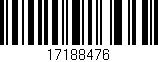 Código de barras (EAN, GTIN, SKU, ISBN): '17188476'