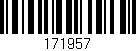 Código de barras (EAN, GTIN, SKU, ISBN): '171957'