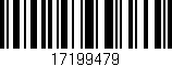 Código de barras (EAN, GTIN, SKU, ISBN): '17199479'