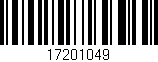 Código de barras (EAN, GTIN, SKU, ISBN): '17201049'