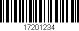 Código de barras (EAN, GTIN, SKU, ISBN): '17201234'