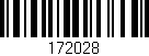 Código de barras (EAN, GTIN, SKU, ISBN): '172028'