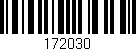 Código de barras (EAN, GTIN, SKU, ISBN): '172030'