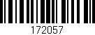 Código de barras (EAN, GTIN, SKU, ISBN): '172057'