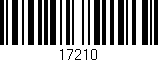 Código de barras (EAN, GTIN, SKU, ISBN): '17210'