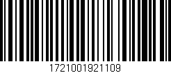 Código de barras (EAN, GTIN, SKU, ISBN): '1721001921109'