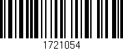 Código de barras (EAN, GTIN, SKU, ISBN): '1721054'