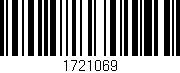 Código de barras (EAN, GTIN, SKU, ISBN): '1721069'