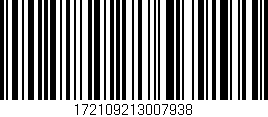 Código de barras (EAN, GTIN, SKU, ISBN): '172109213007938'
