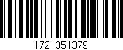 Código de barras (EAN, GTIN, SKU, ISBN): '1721351379'