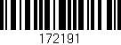 Código de barras (EAN, GTIN, SKU, ISBN): '172191'