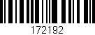 Código de barras (EAN, GTIN, SKU, ISBN): '172192'