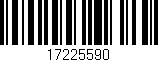 Código de barras (EAN, GTIN, SKU, ISBN): '17225590'