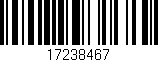 Código de barras (EAN, GTIN, SKU, ISBN): '17238467'