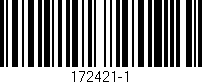 Código de barras (EAN, GTIN, SKU, ISBN): '172421-1'