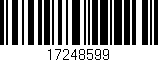 Código de barras (EAN, GTIN, SKU, ISBN): '17248599'