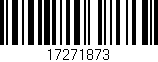 Código de barras (EAN, GTIN, SKU, ISBN): '17271873'