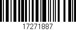 Código de barras (EAN, GTIN, SKU, ISBN): '17271887'