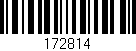 Código de barras (EAN, GTIN, SKU, ISBN): '172814'