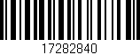 Código de barras (EAN, GTIN, SKU, ISBN): '17282840'