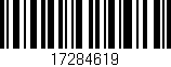 Código de barras (EAN, GTIN, SKU, ISBN): '17284619'