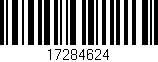 Código de barras (EAN, GTIN, SKU, ISBN): '17284624'