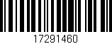 Código de barras (EAN, GTIN, SKU, ISBN): '17291460'