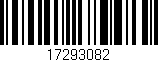 Código de barras (EAN, GTIN, SKU, ISBN): '17293082'