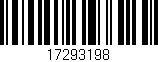 Código de barras (EAN, GTIN, SKU, ISBN): '17293198'
