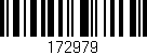 Código de barras (EAN, GTIN, SKU, ISBN): '172979'