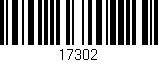 Código de barras (EAN, GTIN, SKU, ISBN): '17302'