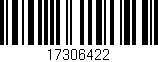 Código de barras (EAN, GTIN, SKU, ISBN): '17306422'