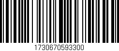 Código de barras (EAN, GTIN, SKU, ISBN): '1730670593300'