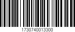 Código de barras (EAN, GTIN, SKU, ISBN): '1730740013300'