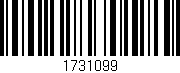 Código de barras (EAN, GTIN, SKU, ISBN): '1731099'