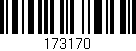 Código de barras (EAN, GTIN, SKU, ISBN): '173170'