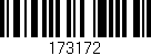 Código de barras (EAN, GTIN, SKU, ISBN): '173172'