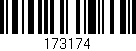 Código de barras (EAN, GTIN, SKU, ISBN): '173174'