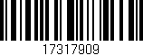 Código de barras (EAN, GTIN, SKU, ISBN): '17317909'